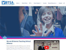 Tablet Screenshot of btsa.org
